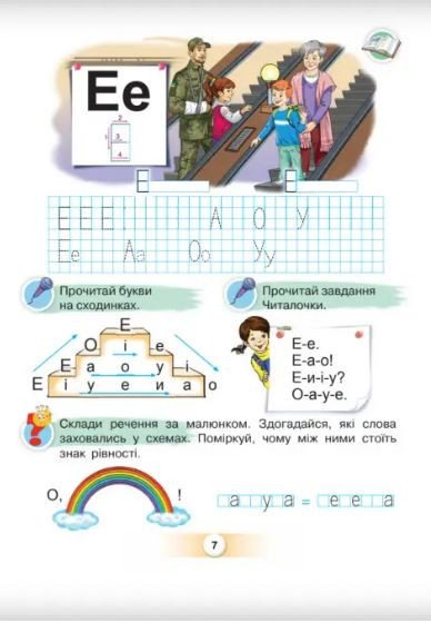 Українська мова. Буквар. 1 клас. Частина 2 (у 6 частинах)