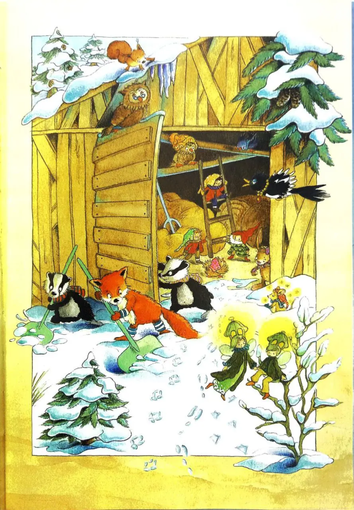 Різдвяна Мишка в зимовій країні чудес. Адвент-календар