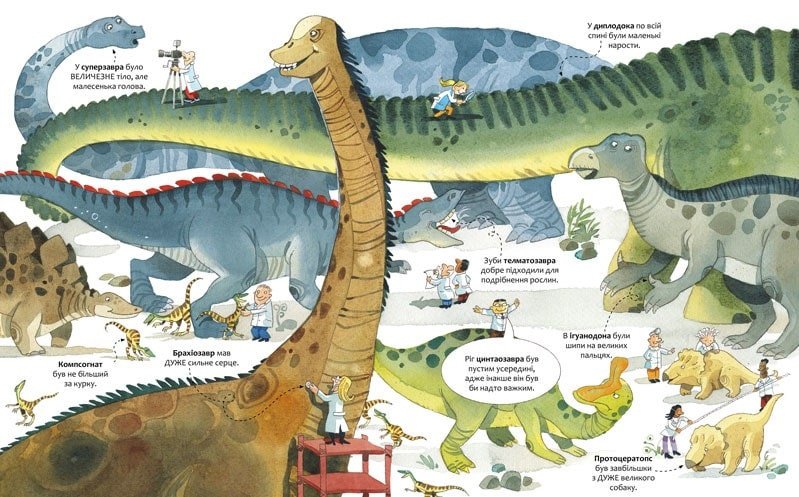Велика книга динозаврів