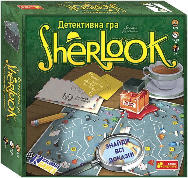 Настільна детективна гра «Sherlook»